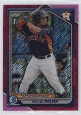 2024 Bowman Chrome Prospects Fuchsia Shimmer Refractor /199 Miguel Palma v9t