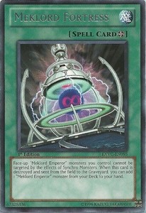 Meklord Fortress - EXVC-EN095 - Rare - 1st Edition x3 - Lightly Played