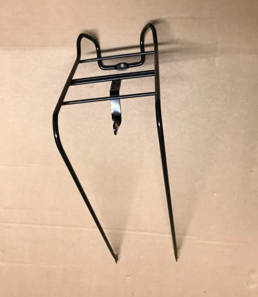 Freni A Disco Compatibile Portapacchi Anteriore Bici - Lega Alluminio, 15 Kg, Per Freni A Disco/V Cestino Bici