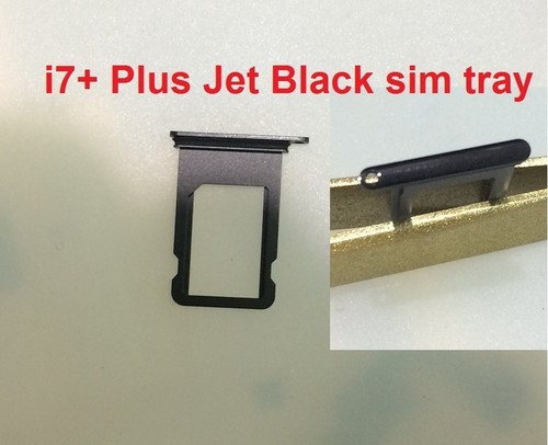 iphone 7 i7+ plus nano SIM tray card holder slot Jet Black Rose Gold Silver AUST - Picture 9 of 21