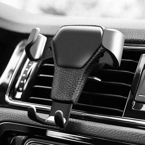 Soporte de teléfono con ventilación de aire de montaje en automóvil por gravedad para iPhone X XR XS Max Samsung S10 Note9 - Imagen 2 de 13