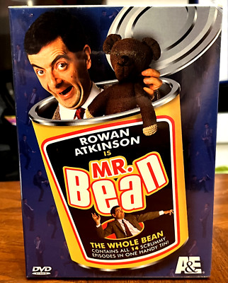 Mr. Bean: The Whole Bean (DVD, 2003, 3-Disc Set) Rowan Atkinson Factory Sealed!
