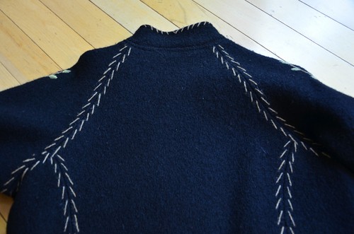 Cárdigan de lana de diseño islandés vintage talla L negro - Imagen 17 de 17