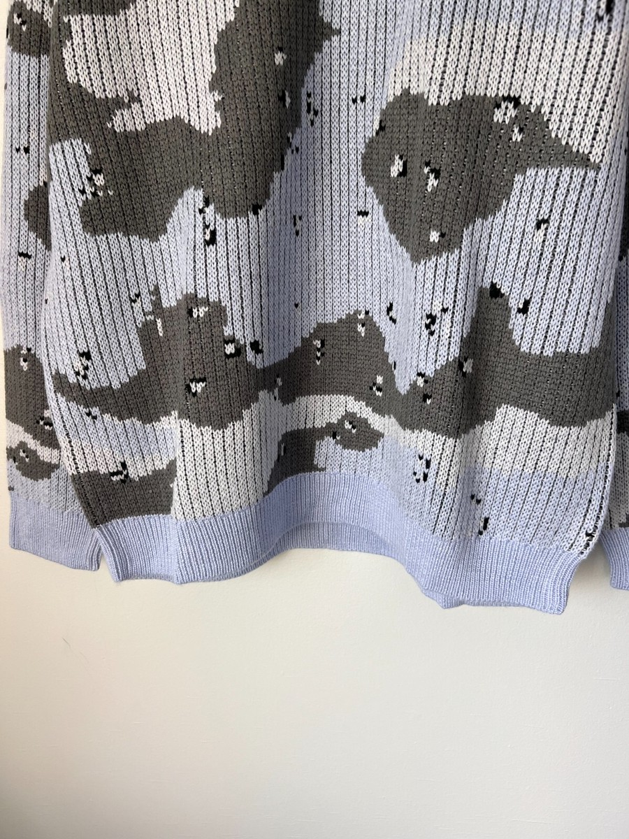 Supreme Small Box Logo Sweater - Size XL - Blue Camo - NEW Supreme Small Box Logo Sweater - Size XL - Blue Camo - NEW