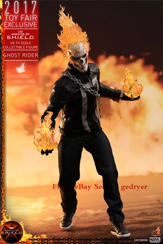 Figura de acción HOTTOYS HT 1/6 TMS005 Agents of SHIELD Ghost Rider en stock PVC