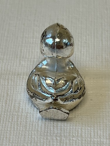 1980s Vintage GODINGER Set of 3 Silver Place Card Holder Ducks on Pond JAPAN - Picture 8 of 9