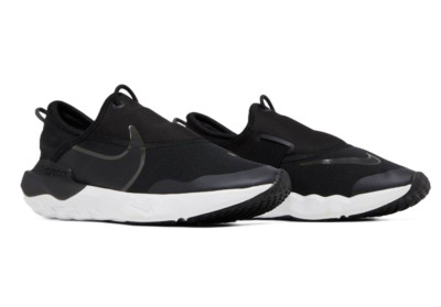 Nike GS React Flow GS Running Trainers Black/White DD3724-001 g
