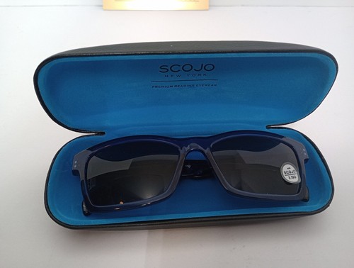 Scojo New York Center HOWARD SUN 487 Bi-focal Readers Sunglasses +2.50 Strength - Picture 2 of 7