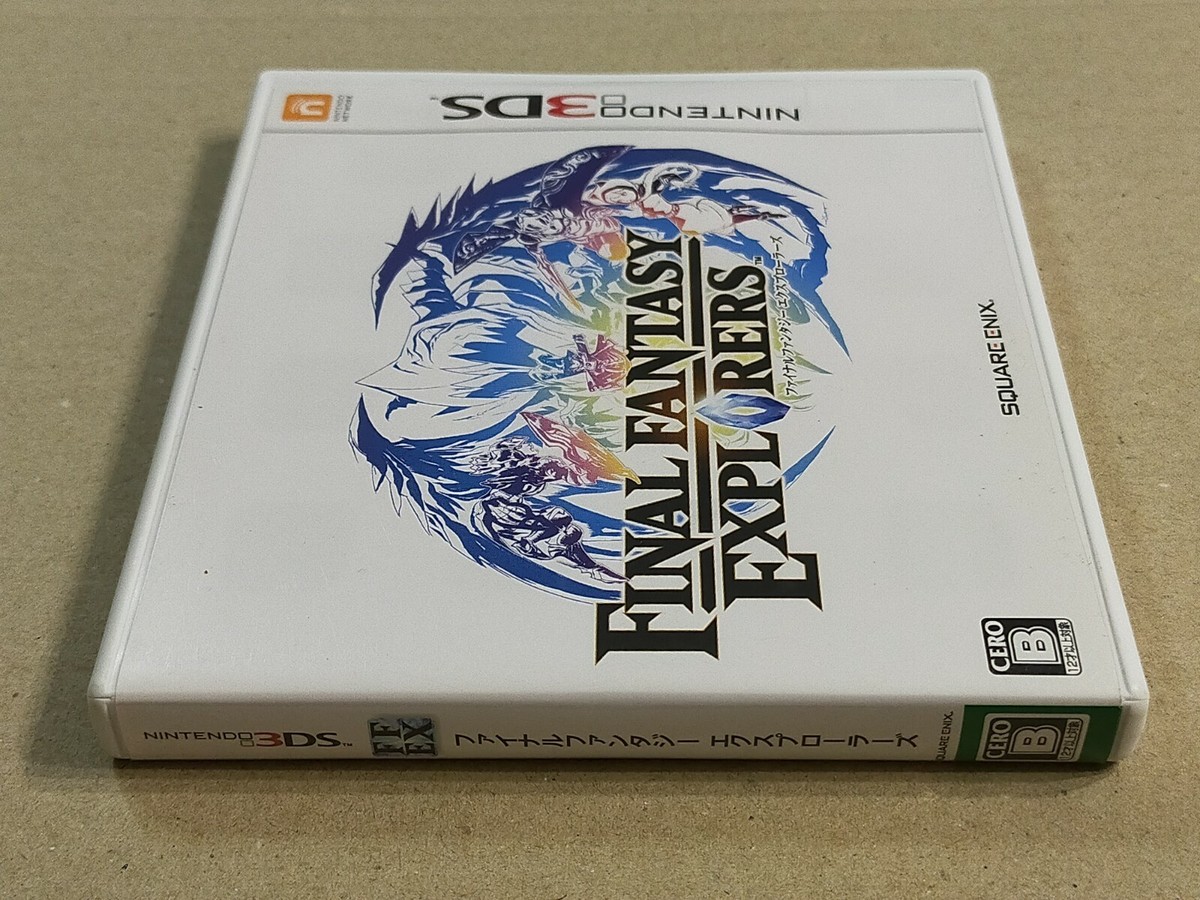 Final Fantasy Explorers (2014) - NINTENDO 3DS NTSC-J JAPAN