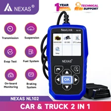 Nexas NL102 Diesel Heavy Duty Truck All System OBD2 Scanner Diagnostic Tool ABS