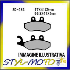 Plaquette de frein Vespa 400