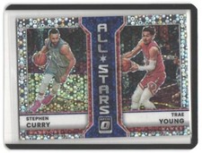 2022-23 Donruss Optic Stephen Curry / Trae Young #2 All-Stars Holo Fast Break