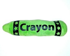 Plush Crayon 13 Inch 3 Colors Available Red Blue or Green Classroom Teacher