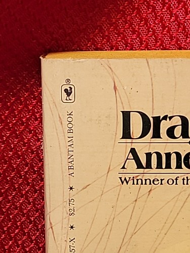 DRAGONSONG Anne McCaffrey bantam VINTAGE paperback PB 1980 fantasy pern dragon - Picture 2 of 22