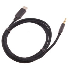 USB-C to 3.5mm Aux Cable Audio Cord Car Stereo Aux-in Adapter for SmartPhones