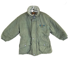 Oshkosh B'Gosh Vintage Green Winter Coat Toddler Boys Winter Jacket Size 3T