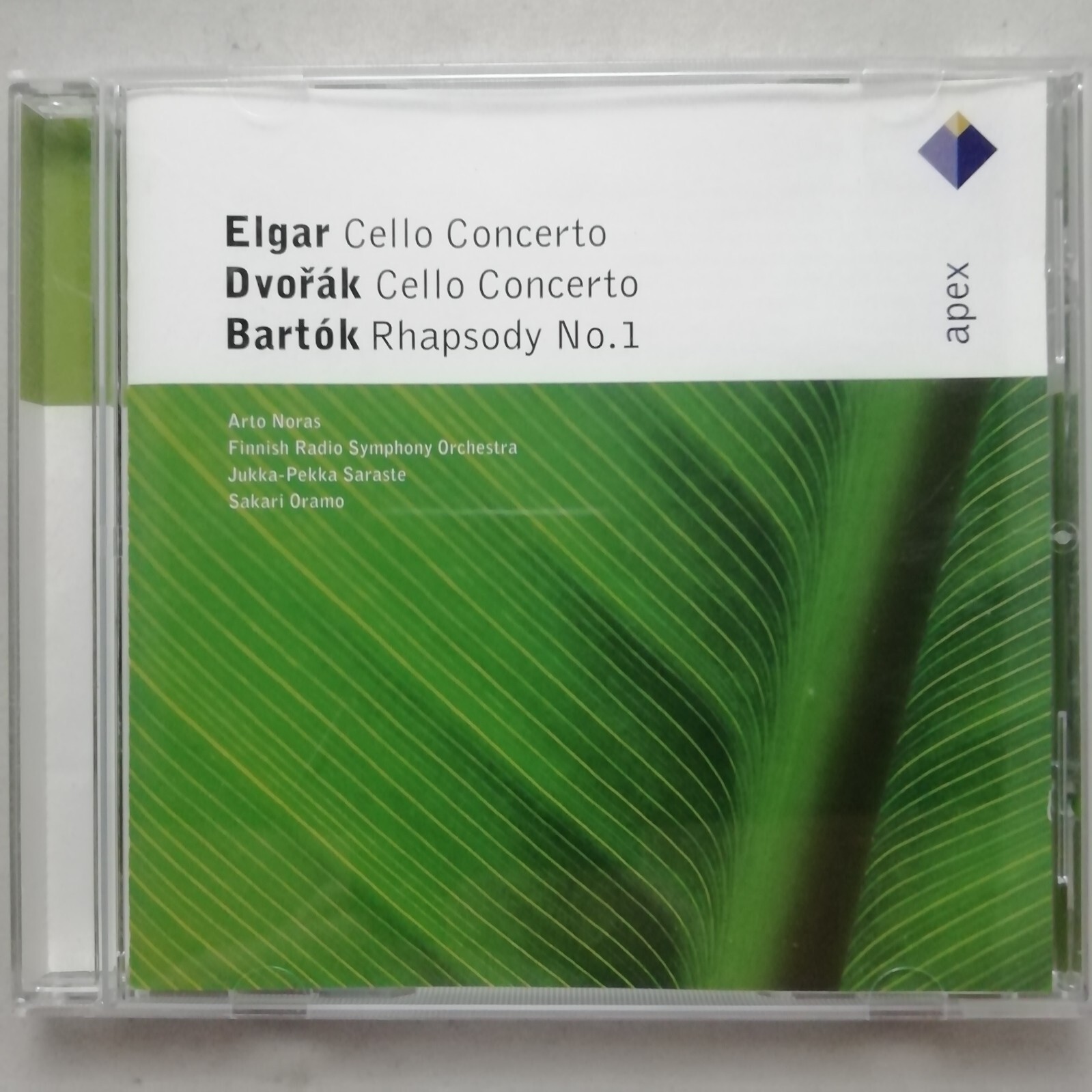 Elgar / Dvořák: Cello Concertos etc. / Arto Noras / Warner CD 0927 40600 2