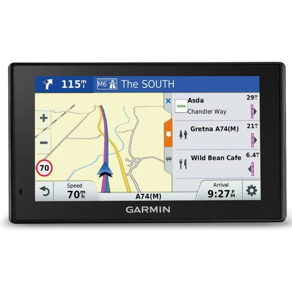 Garmin Drivesmart 51 LMT-S 5-inch GPS Sat Nav │ Lebensdauer UK & Eu Karten - Bild 2 von 4