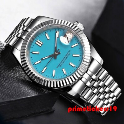 Tandorio Sapphire NH35 Stainless Steel 39mm/36mm Automatic Men Watch Date Lume