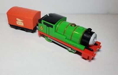 Percy Thomas the Train Trackmaster Motorized Engine 2013 cargo