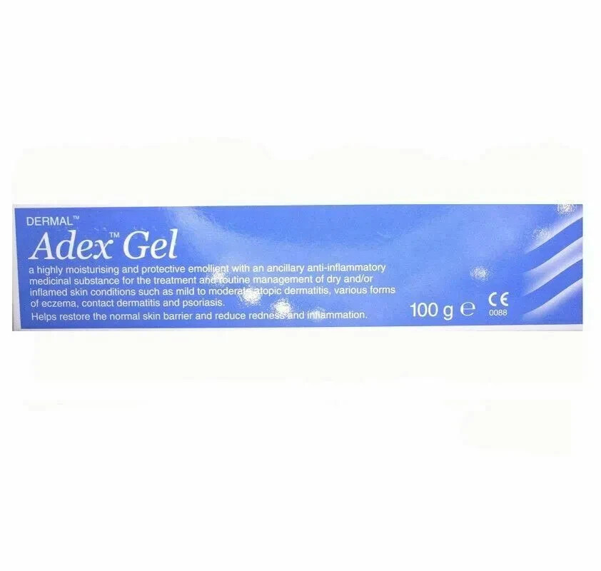 Adex gel  emollient dematitis eczema psoriasis gel 100g