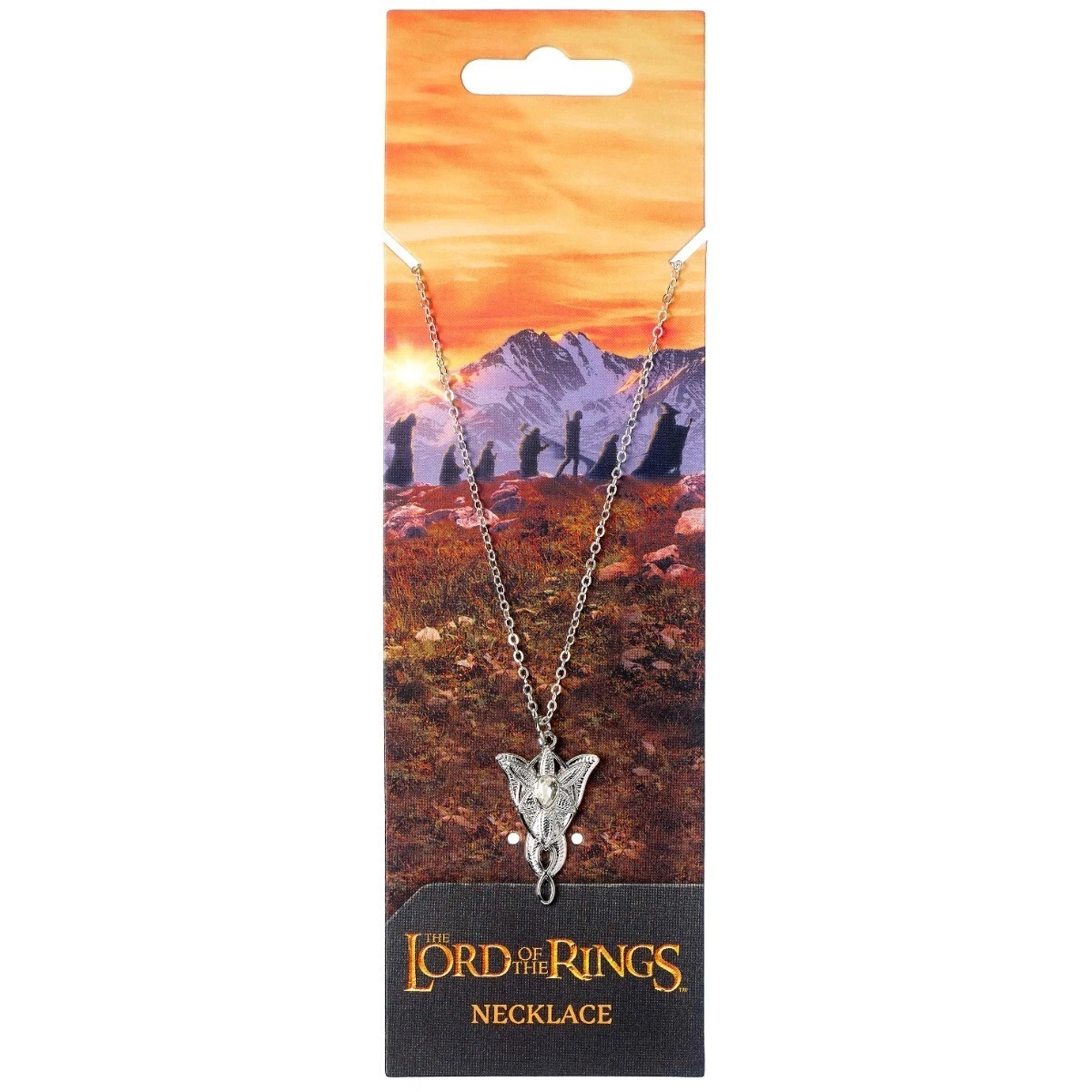 Collana Arwen Evenstar In Argento 925 – Signore Degli Anelli, Gioiello Hobbit, Ciondolo Stella Serale, Catena Regolabile 18-20 Pollici, Ipoallergenica