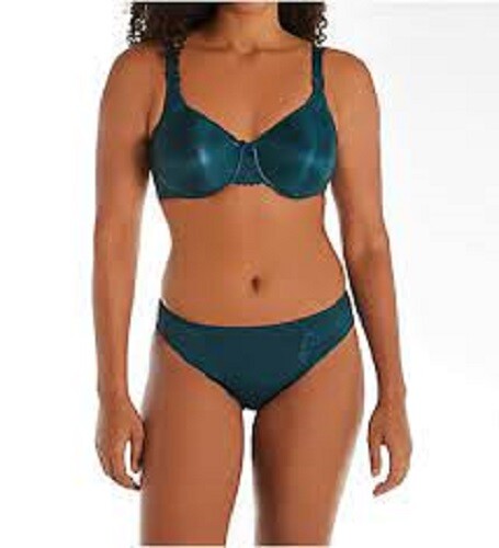 Chantelle HEDONA Green 2031 Seamless Unlined Minimizer UW Bra 40D 2033 Bikini XL - Picture 2 of 13