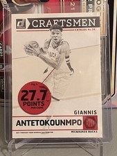 2019-20 Donruss Basketball Craftsmen #3 Giannis Antetokounmpo