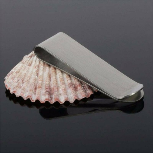 2PCS Money Clip Cash Note Business Card Holder Stainless Steel Mens Wallet Metal - Picture 4 of 14