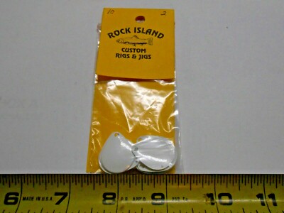 10 Per ORDER SIZE #7 COLORADO SPINNER BLADES MANY COLOR CHOICES - Foto 3