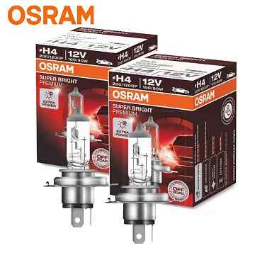 OSRAM H4 100W/90W 12V 62204 Super Bright Premium Off-Road