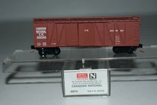 N Scale MTL 40010 Canadian National 40' 1 & 1/2 Door Boxcar 582593 C18829