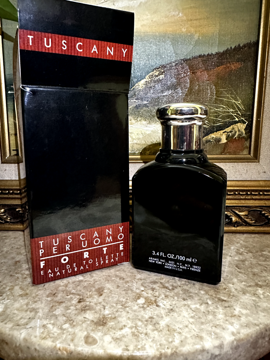 香水(男性用) ARAMIS TUSCANY UOMO FORTE 100ml/90% Tuscany Forte Per Uomo Aramis cologne - a fragrance for men 1996