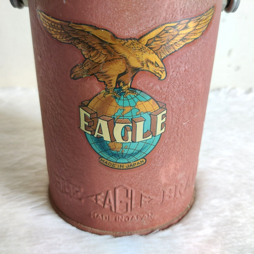 Vintage Eagle Graphics Eagle Trademark Vacuum Jar Thermos Old Decorative TH24 - Picture 2 of 8