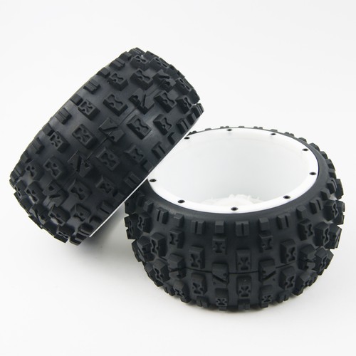 Front Rear Baja 5B Off road Knobby MT Tires Wheel Kit for HPI Buggy 5B Rofun 1/5 - Picture 17 of 19