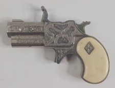 Vintage Halco Hubley Derringer Cap Gun Pistol Metal  Plastic