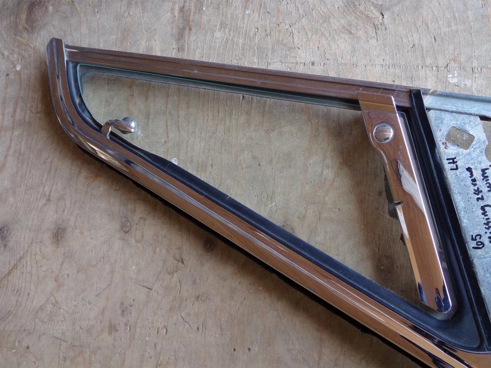 Plymouth Satellite 1965 ala derecha ventana de viento OEM 64 Belvedere Sport Fury Foto 3 de 4