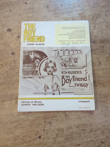 The Boyfriend Song Album Selection Songbook Sheet Music Score 1956 Chappell