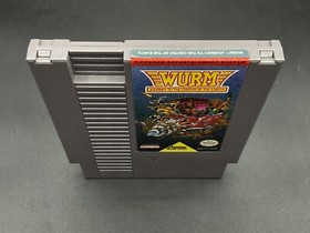 Wurm: Journey to Center Earth NES Nintendo 1991 VGC CIB In PLASTIC CASE Tested