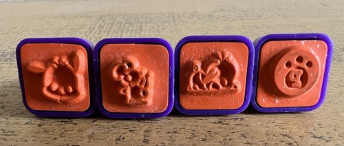 Pochacco Stamp Set Little Purple Suitcase Sanrio DRY INK - Picture 18 of 24