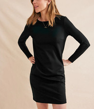BODEN Statement mini jersey dress size 12 reg black colour b49a