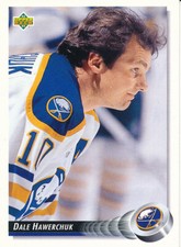 Dale Hawerchuk 1992-93 Upper Deck #302 Sabres Hockey Card