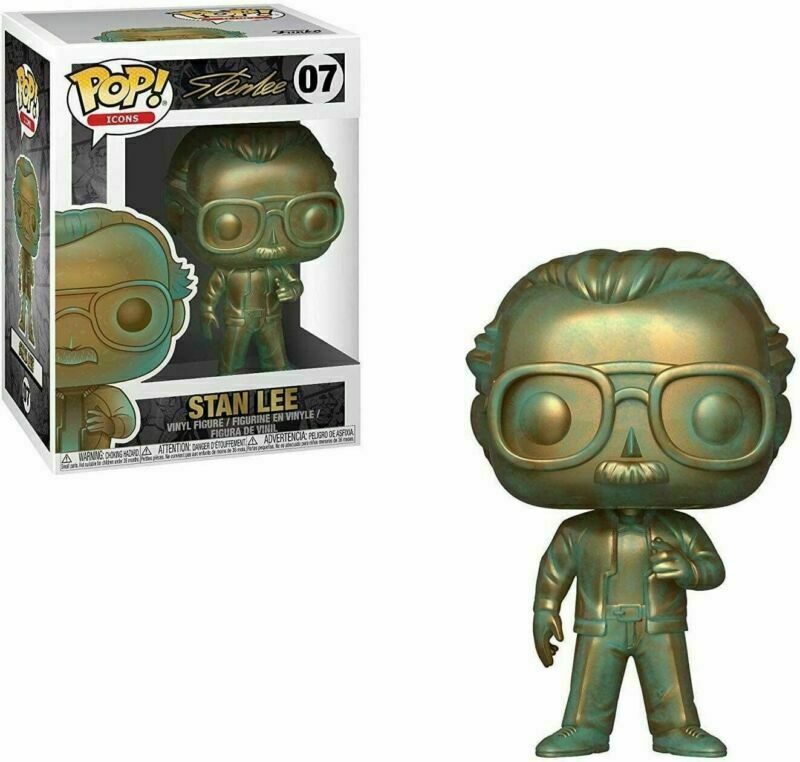 Funko Pop! Icons Marvel Stan Lee #07 - Stan Lee (Patina) | eBay