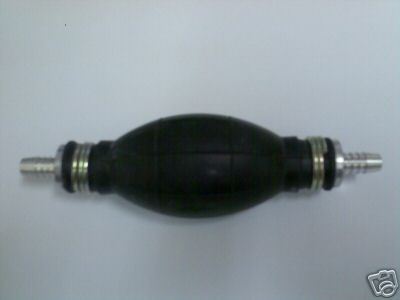 10 mm Kraftstoff Primer Birne Pumpe Benzin Diesel Alu Enden - Bild 1 von 1