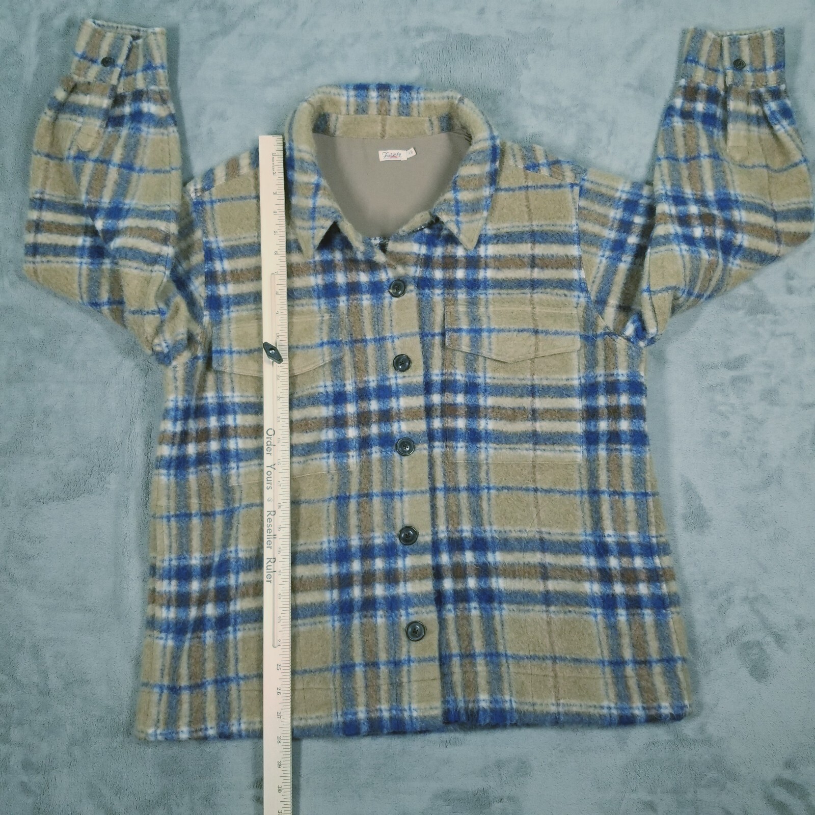 Faherty Cotswold Shirt Jacket Shacket Womens Size… - image 4
