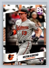 2024 Topps Big League Baseball RC Card #3 Heston Kjerstad Baltimore Orioles (A)