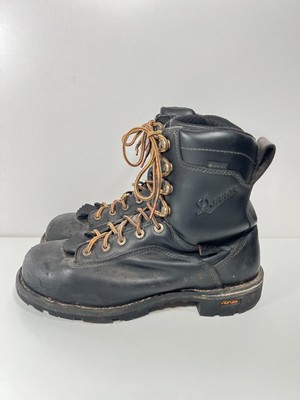 Danner Boots Size 10 Gore Tex Quarry 8” Black Steel Toe Danner Men main image 4