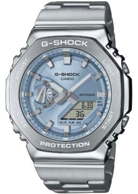 Casio G-Shock GA-2100 Based G-STEEL Analog-Digital Men's Watch GM