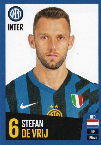 Figurine e card Inter Official Sticker Collec 2024-2025 Euro Publishing a scelta - 第 16/240 張圖片
