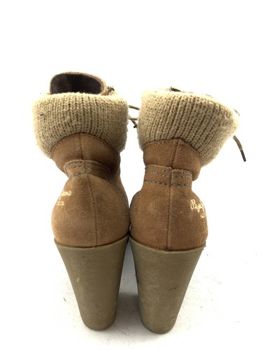 BOTAS DE MUJER PEPE JEANS BOTAS BOTAS DE SALÓN TALLA:37 REINO UNIDO:4 MARRÓN - Imagen 3 de 4